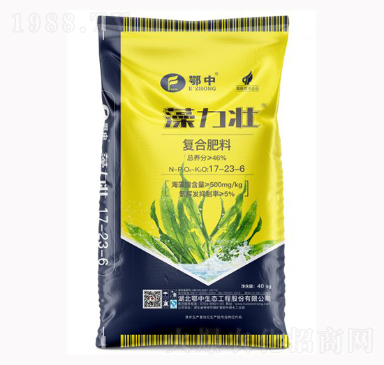 藻力壯復合肥料17-23-6-鄂中