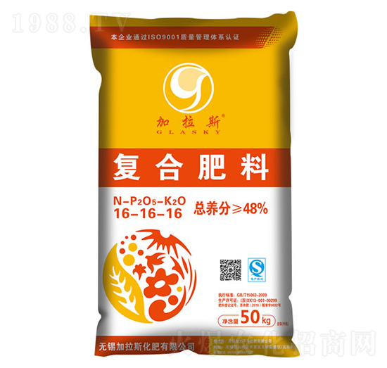 48%復(fù)合肥料16-16-16-加拉斯-太平洋化肥