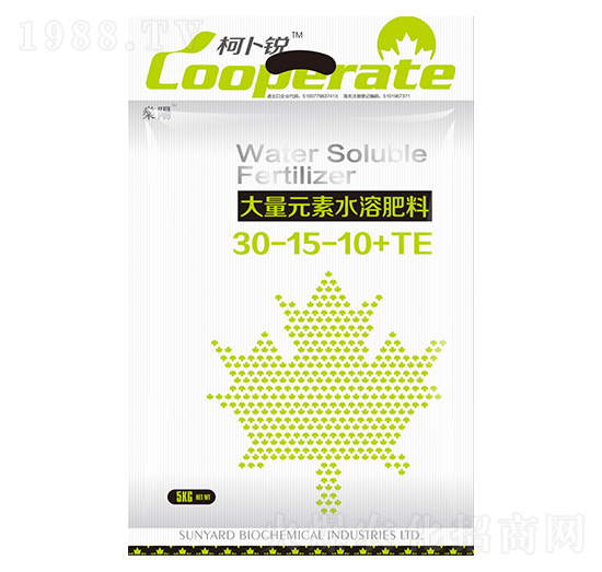 5kg����Ԫ��ˮ�ܷ���30-15-10+TE-�²��J-���(y��ng)����